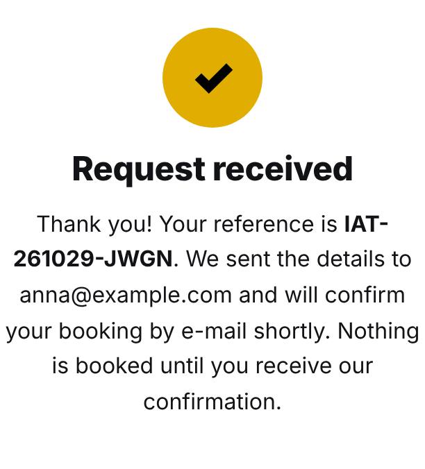 Request received